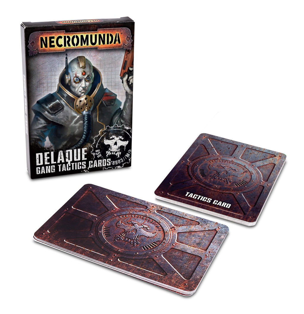 Games Workshop Necromunda: Delaque Gang Tactics Cards