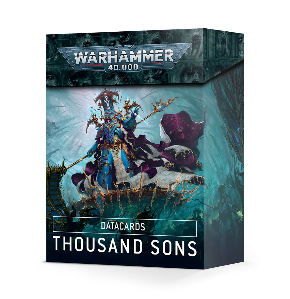 Games Workshop Datacards: Thousand Sons
