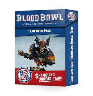 Games Workshop Blood Bowl Shambling Undead Team Card Pack