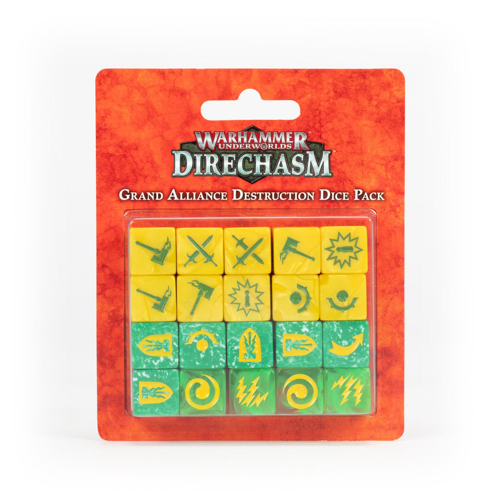 Games Workshop Direchasm Grand Alliance Destruction Dice Pack
