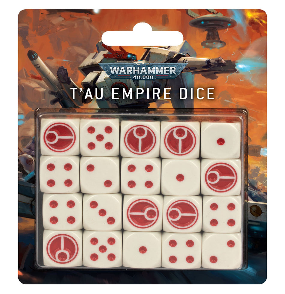 Games Workshop T'Au Empire Dice Set