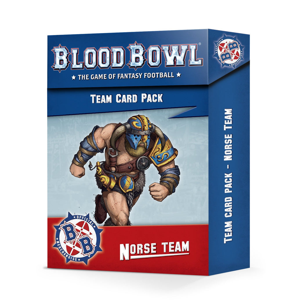Games Workshop BLOOD BOWL: NORSE TEAM CARD PACK