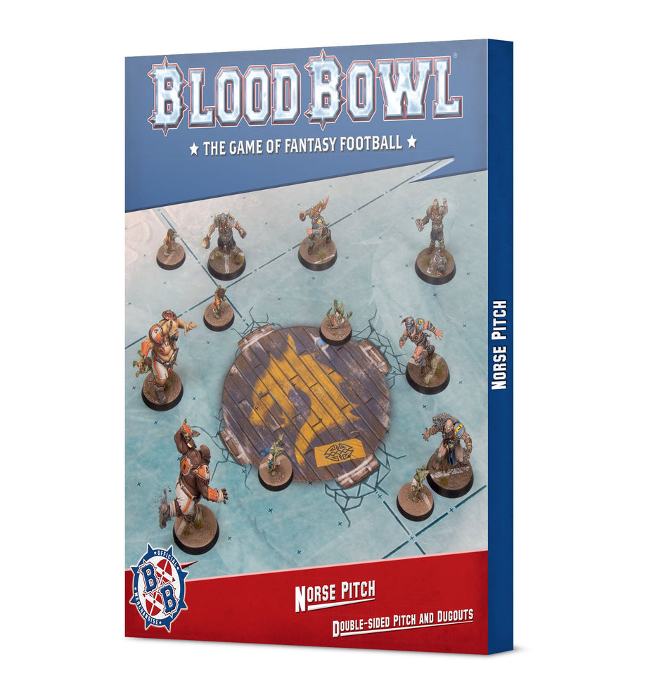 Games Workshop Blood Bowl: Norse Pitch & Dugouts