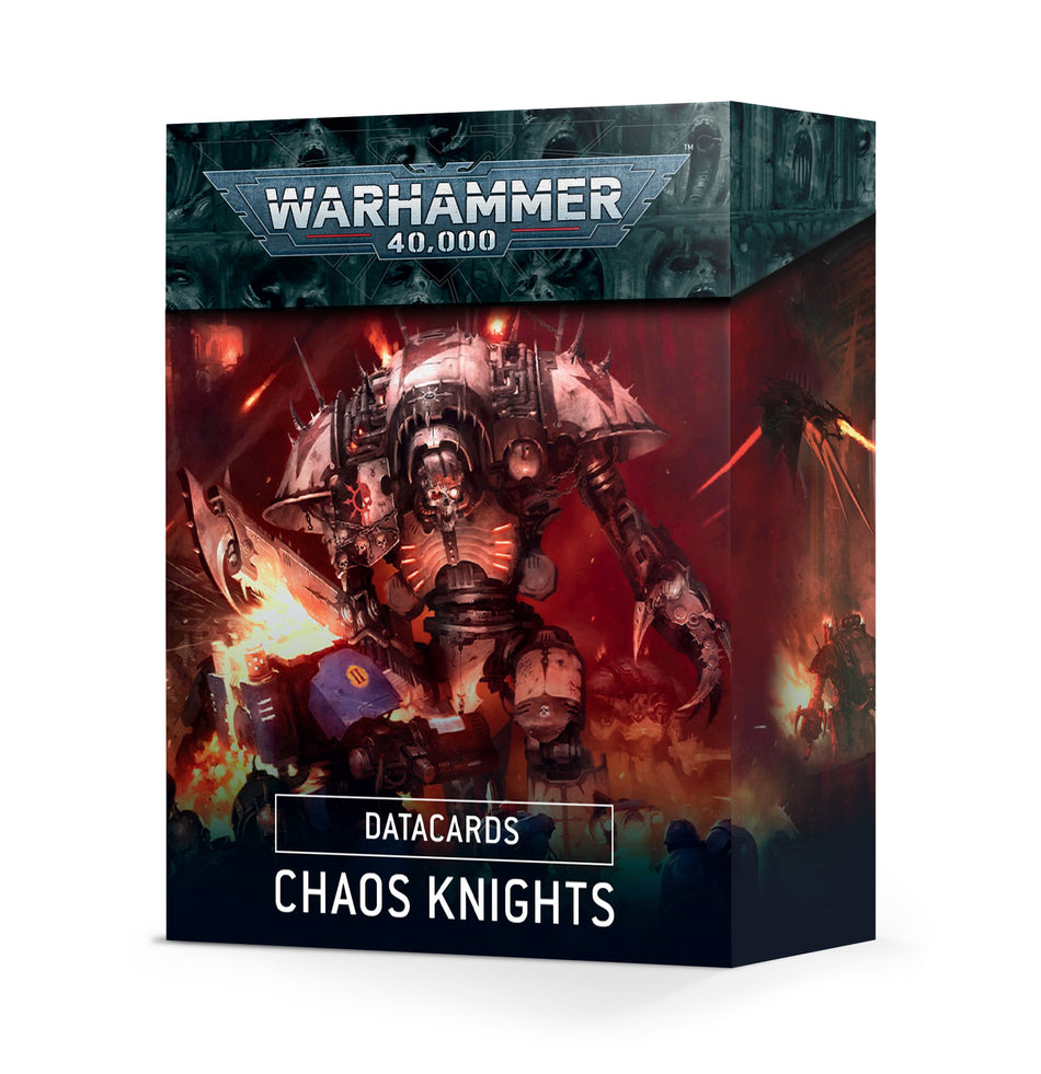 Games Workshop Datacards: Chaos Knights