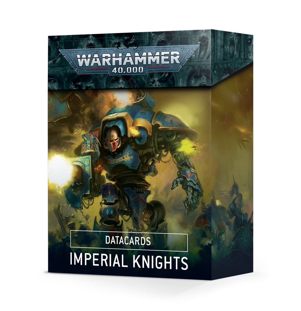 Games Workshop DATACARDS: IMPERIAL KNIGHTS (ENGLISH)