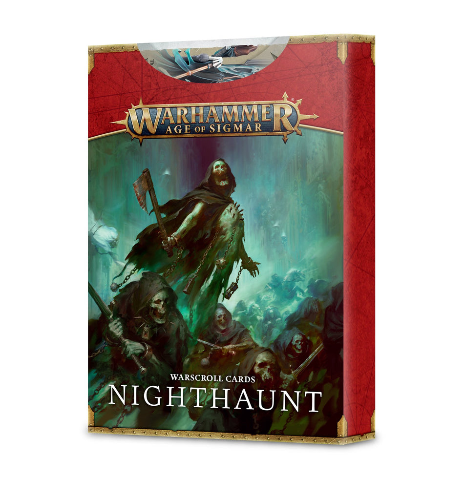 Games Workshop Warscroll Cards: Nighthaunt (OLD)