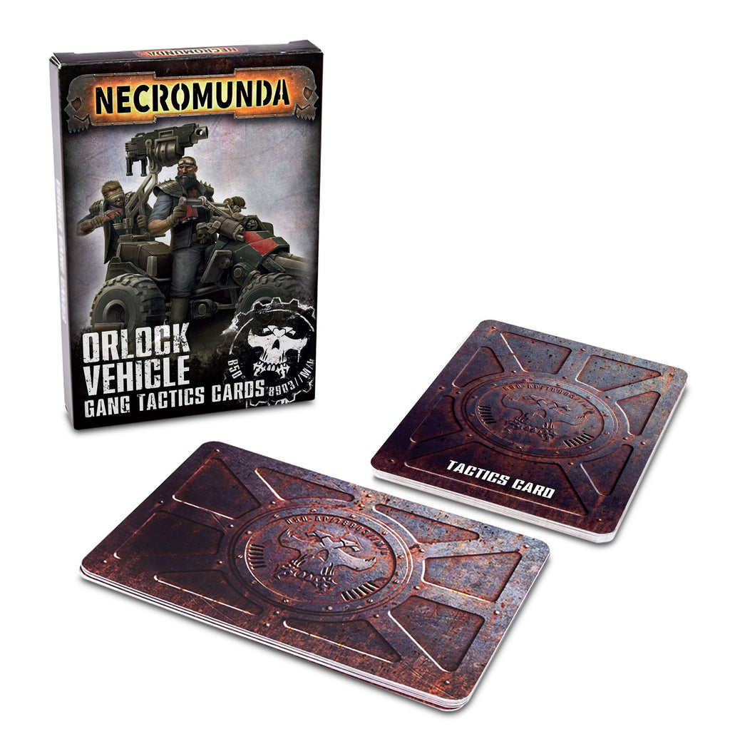 Games Workshop NECROMUNDA: ORLOCK VEHICLE TACTICS CARDS