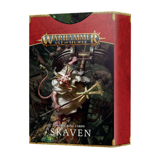 Games Workshop Warscroll Cards: Skaven