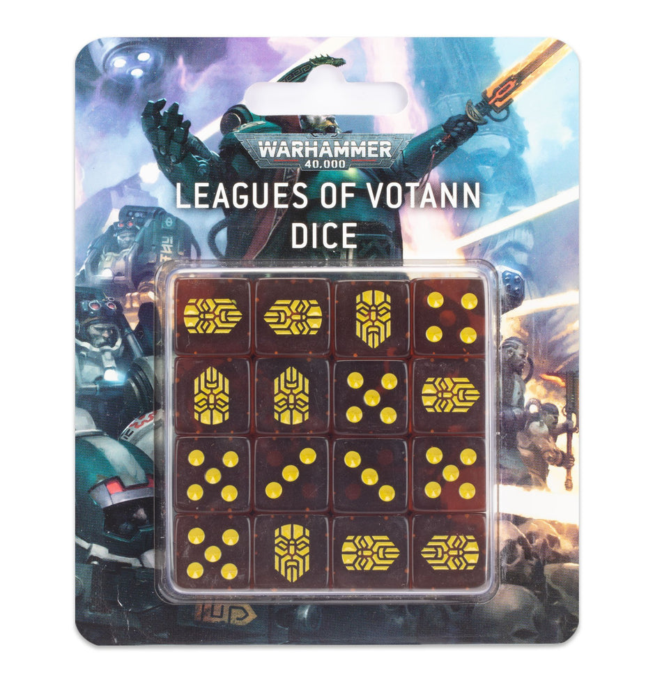 Games Workshop Warhammer 40000: Leagues Of Votann Dice