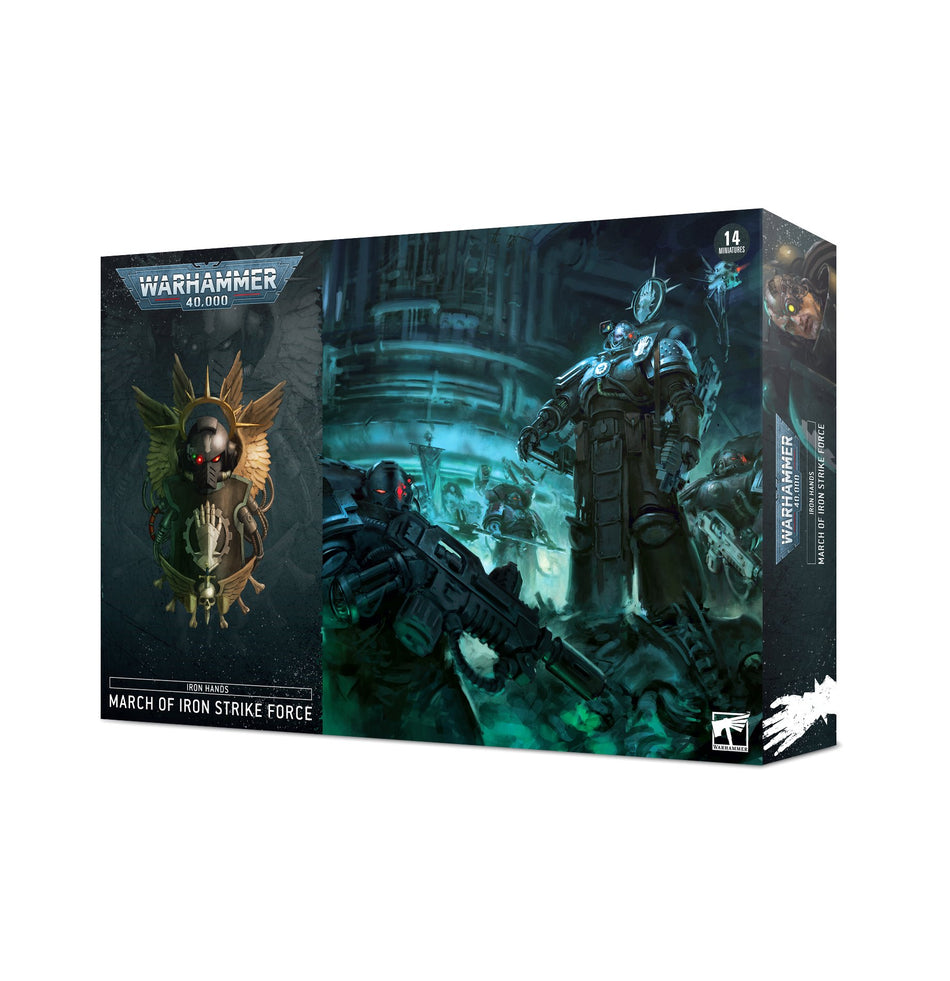 Games Workshop Iron Hands: March Of Iron Strike Force