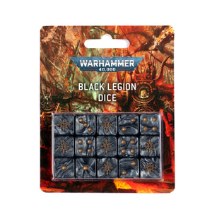 Games Workshop  Warhammer 40000: Black Legion Dice