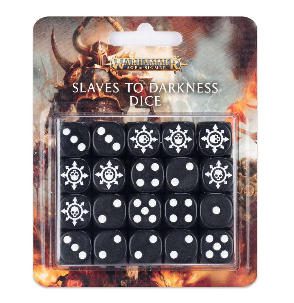 Games Workshop Slaves To Darkness Dice Set