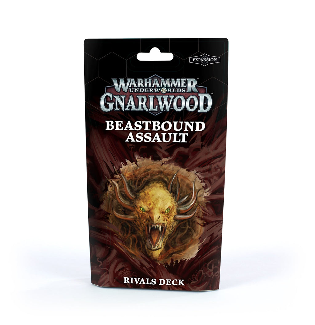 Games Workshop Warhammer Underworlds: Gnarlwood – Beastbound Assault Rivals Deck