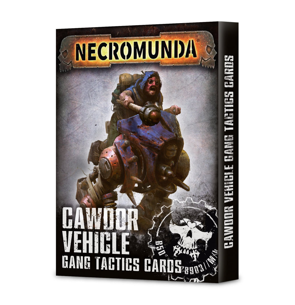 Games Workshop Cawdor Vehicle Gang Tactics Cards