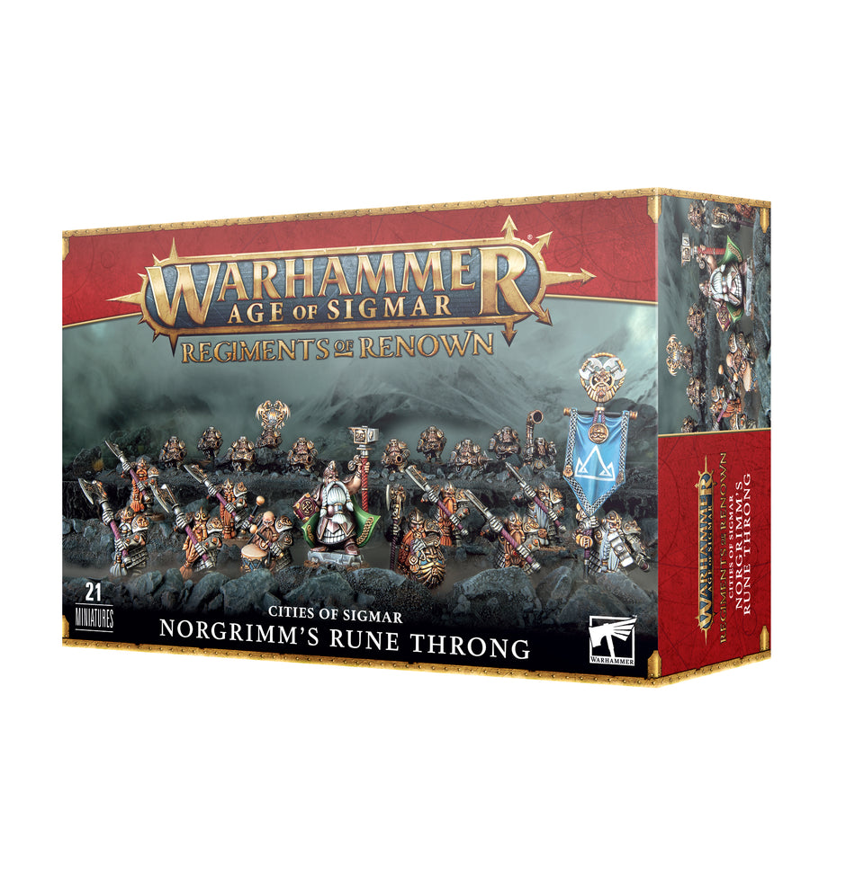 Games Workshop Regiments Of Renown: Norgrimm'S Rune Throng