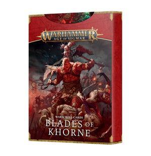 Games Workshop Warscroll Cards: Blades of Khorne
