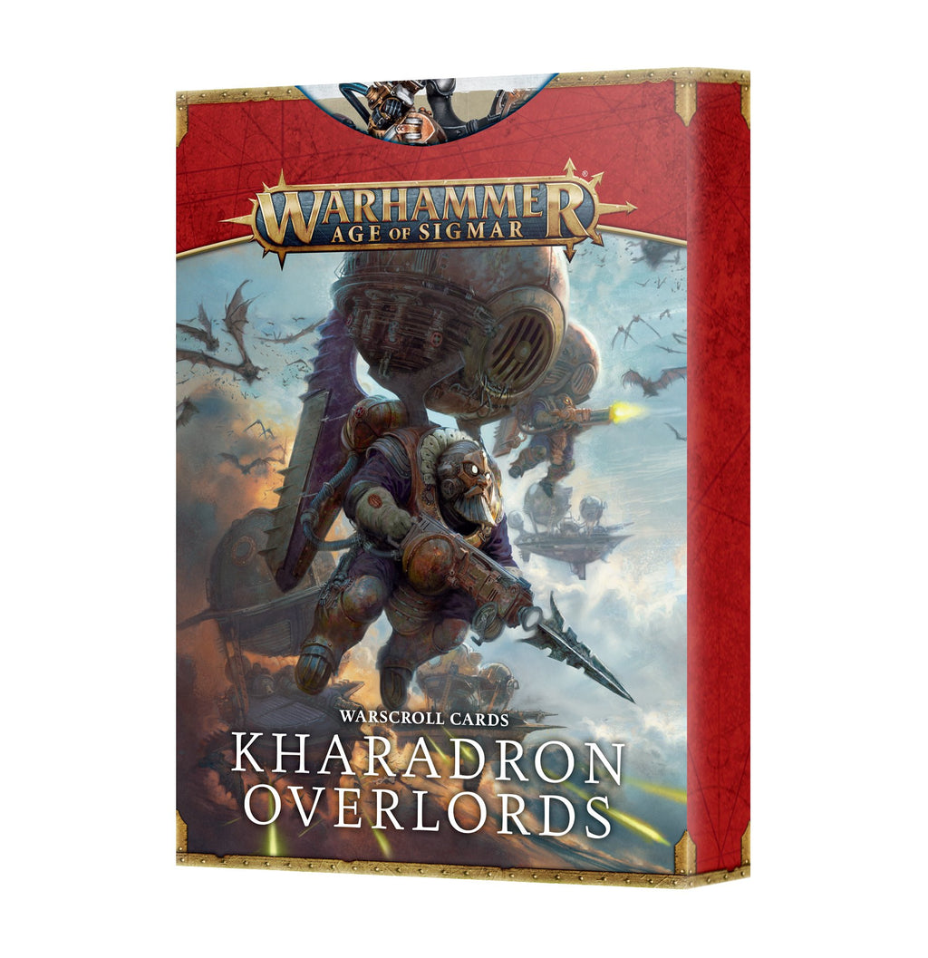 Games Workshop Warscroll Cards: Kharadron Overlords
