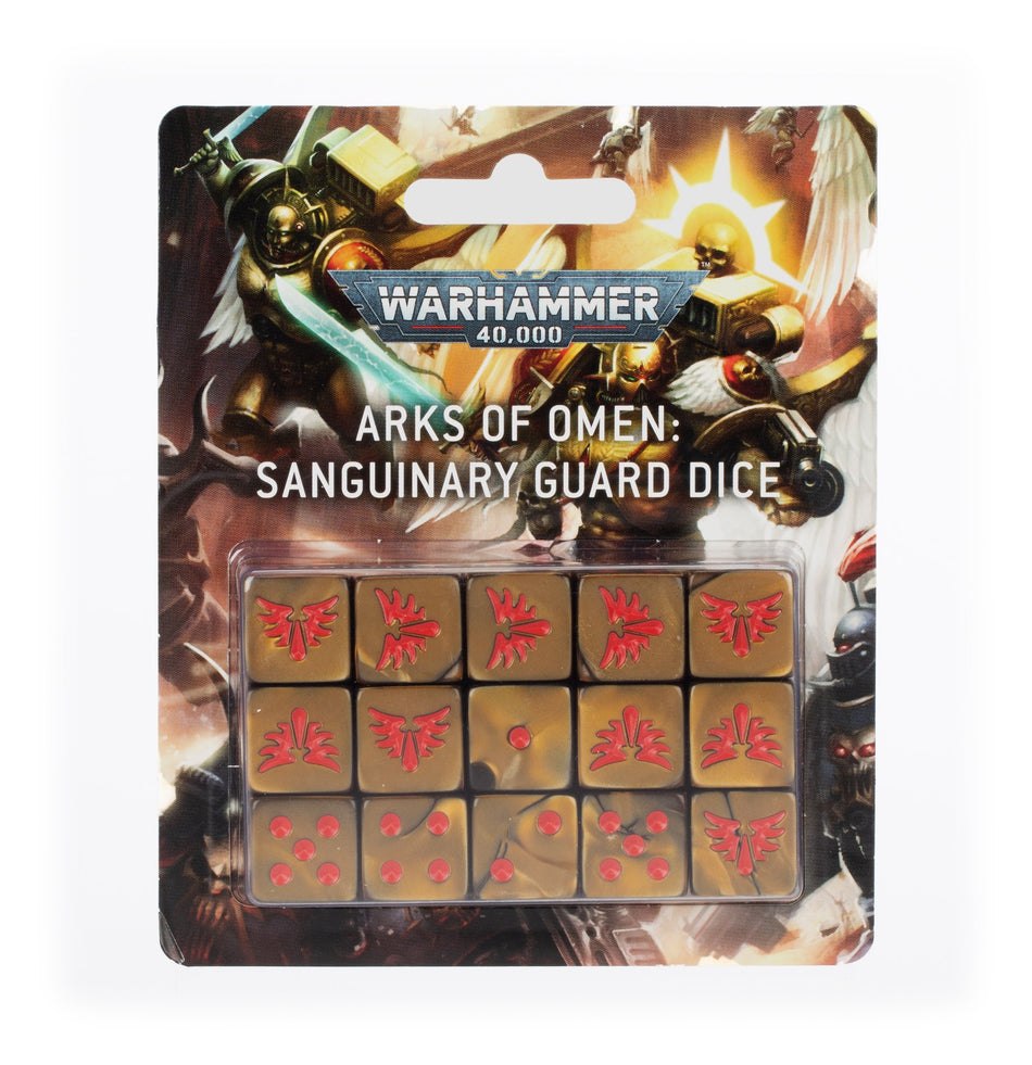 Games Workshop Arks Of Omen: Sanguinary Guard Dice Set