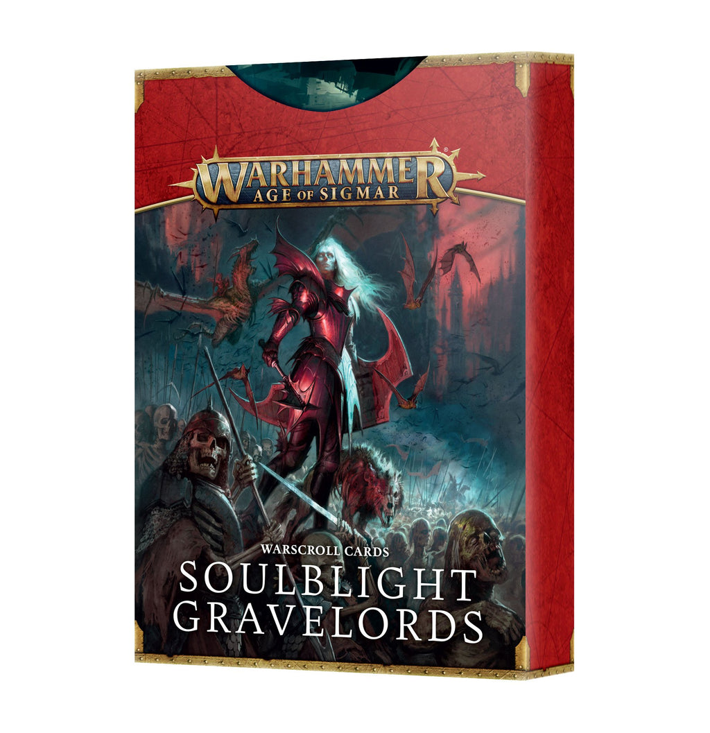 Games Workshop Warscroll Cards: Soulblight Gravelords