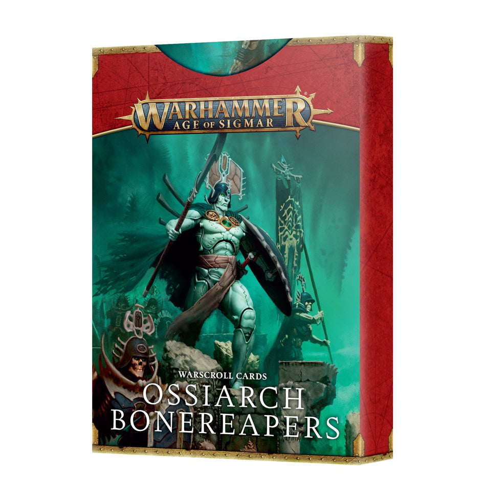 Games Workshop Warscroll Cards: Ossiarch Bonereapers