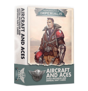 Games Workshop Aeronautica Imperialis Aircraft and Aces Astra Militarum and Imperial Navy Cards