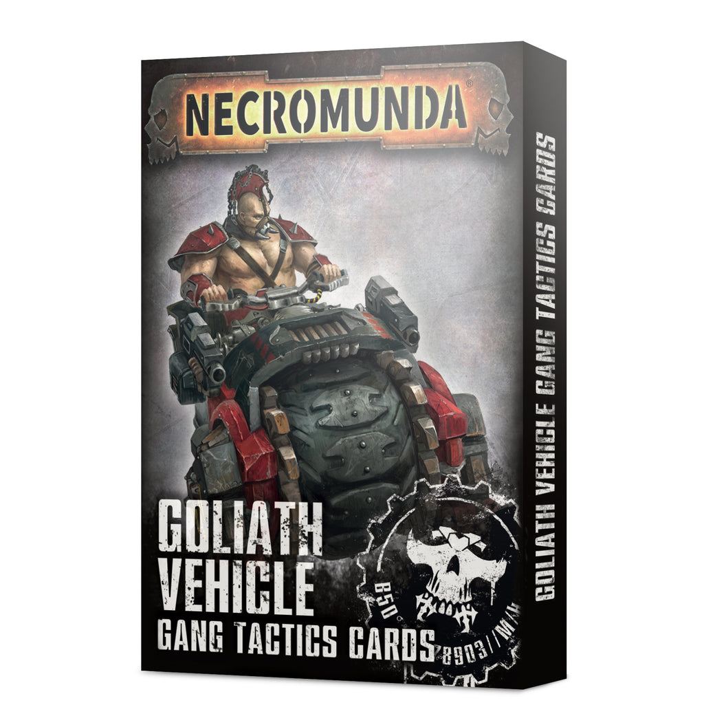 Games Workshop Goliath Vehicle Gang Tactics Cards