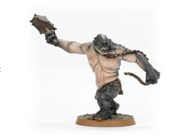 Made To Order - Cave Troll With Chain & Hammer