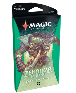 MTG: Zendikar Rising Theme Booster Green