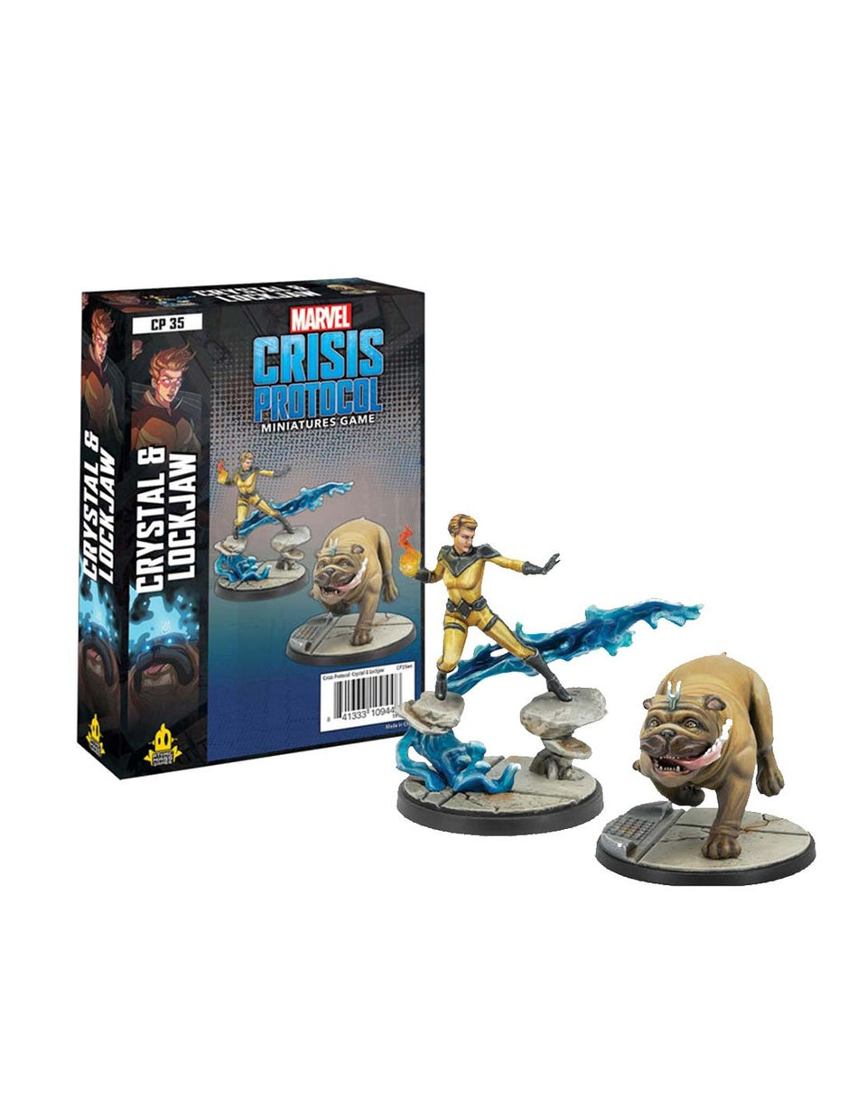 Marvel Crisis Protocol: Crystal And Lockjaw