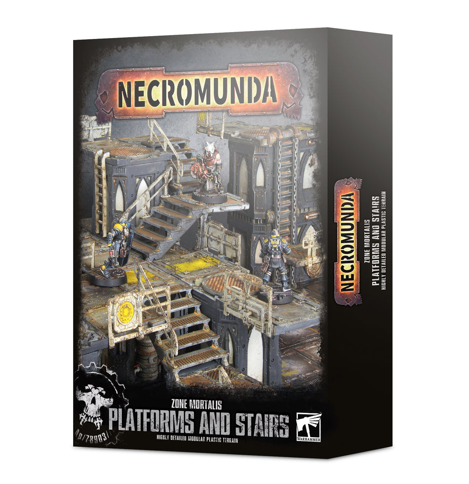 Games Workshop Necromunda Zone Mortalis Platforms And Stairs