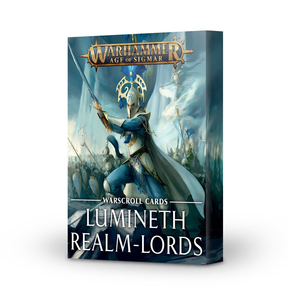 Games Workshop Warscroll Cards: Lumineth Realm-Lords