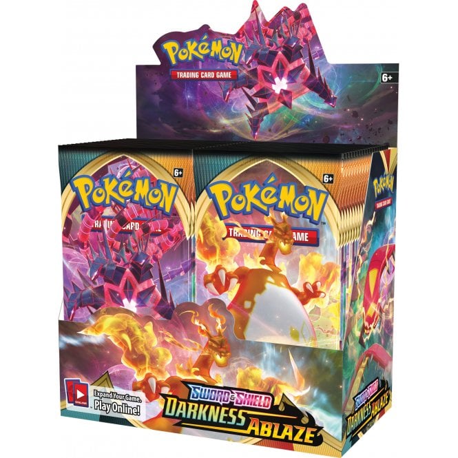 Pokemon Booster Box (36 Packs) - Sword And Shield Darkness Ablaze