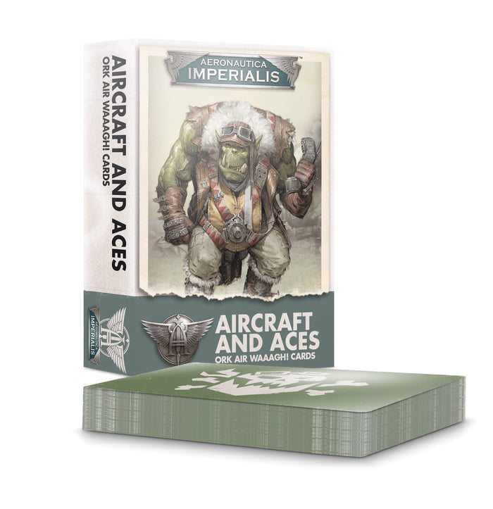 Games Workshop Aeronautica Imperialis Aircraft and Aces Ork Air Waaagh! Cards