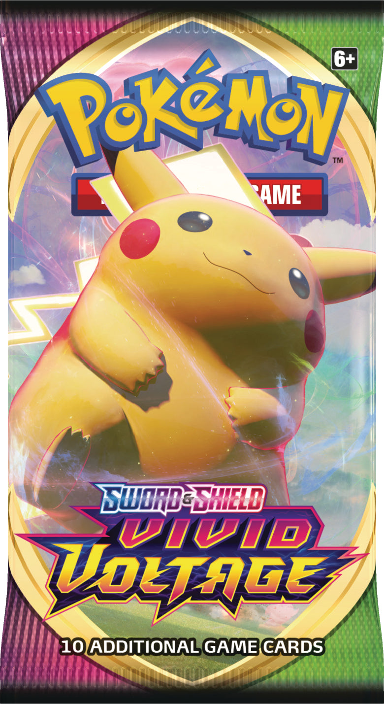 Pokemon Tcg: Sword & Shield 4 Vivid Voltage  Booster