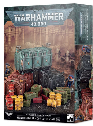 Games Workshop Battlezone: Manufactorum – Munitorum Armoured Containers