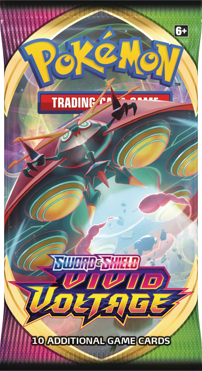 Pokemon Tcg: Sword & Shield 4 Vivid Voltage Booster