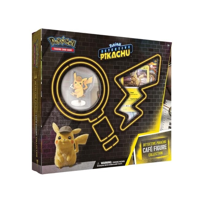 Pokemon Tcg Detective Pikachu Cafe Figure Collection Brand