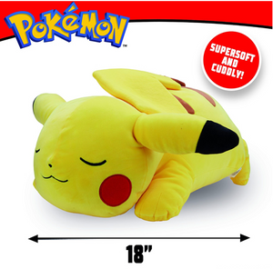 Pokemon - 18 Inch Sleep Plush - Pikachu