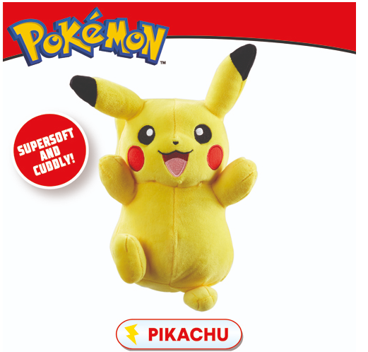 Pokemon - 8 Inch Plush - Pikachu