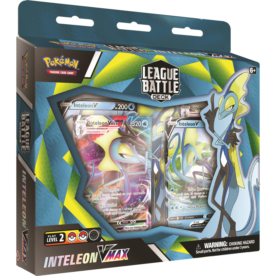 Pokémon Tcg: Inteleon Vmax League Battle Deck