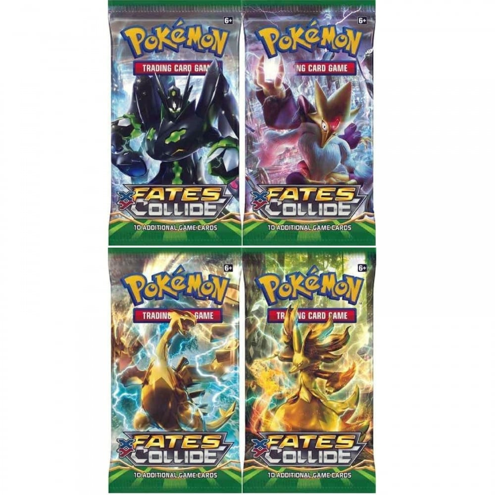Pokemon TCG XY Fates Collide ART set (4 boosters packs)