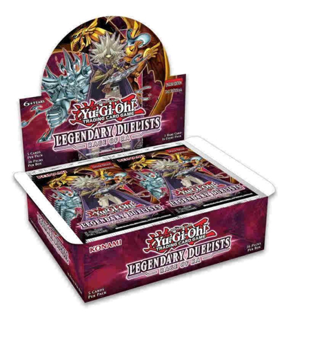 Yu-Gi-Oh! - Legendary Duelists - Rage Of Ra - Booster Box (36 Packs) Unlimited Edition