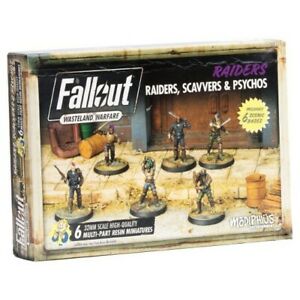 Fallout Wasteland Warfare: Raiders, Scavvers & Psychos