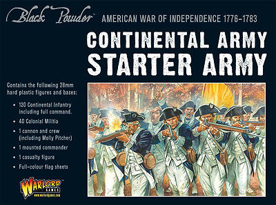 Black Powder: American War Of Independence Continental Army Starter Set