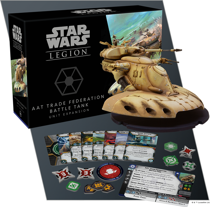 Star Wars: Legion-Aat Trade Federation Battle Tank Unit Expansion