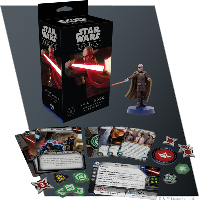 Star Wars: Legion-Legion Count Dooku Commander Expansion