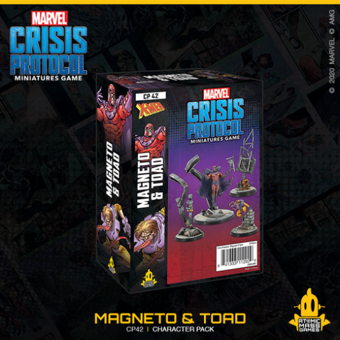 Marvel Crisis Protocol: Magneto And Toad