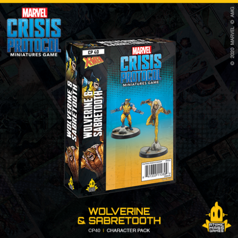 Marvel Crisis Protocol: Wolverine & Sabretooth