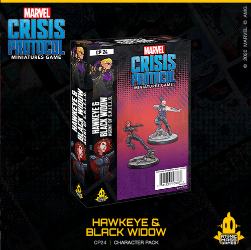 Marvel Crisis Protocol: Hawkeye & Black Widow