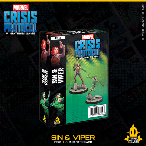 Marvel Crisis Protocol: Sin & Viper
